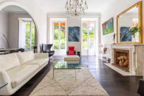 Carré d'Or, superbe apartment sur jardin, élégant et ensoleillé